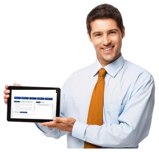 Illustration representing professional financial support